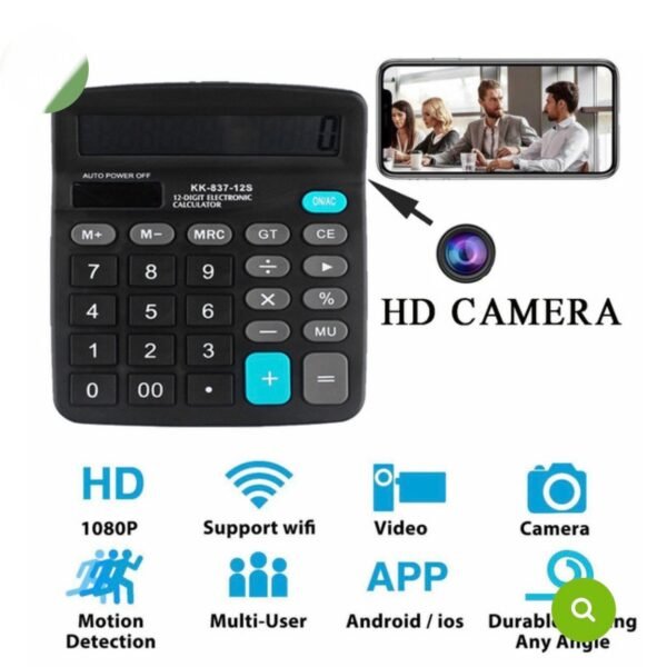 Camera an ninh mini dạng máy tính cầm tay 1080P WiFi - Giải pháp quan sát từ xa an ninh gia đình ảnh sản phẩm số 27