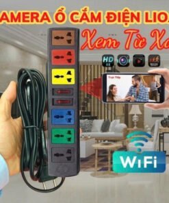 Camera an ninh mini dạng ổ cắm điện Lioa 6 lỗ 4K WiFi - Giám sát nhà cửa và bảo vệ tài sản ảnh sản phẩm số 2
