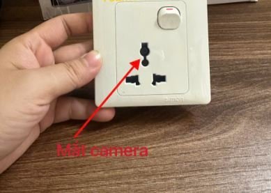 Camera an ninh mini dạng ổ cắm điện Simon 4K 4G gắn SIM - An ninh gia đình giám sát cửa hàng