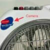 Camera an ninh mini dạng quạt tản gió 1080P WiFi - Bảo vệ an ninh nhà cửa giám sát cửa hàng