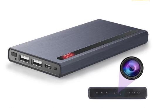 Camera an ninh mini dạng sạc dự phòng H12 4K WiFi - Giám sát an ninh bảo vệ nhà cửa