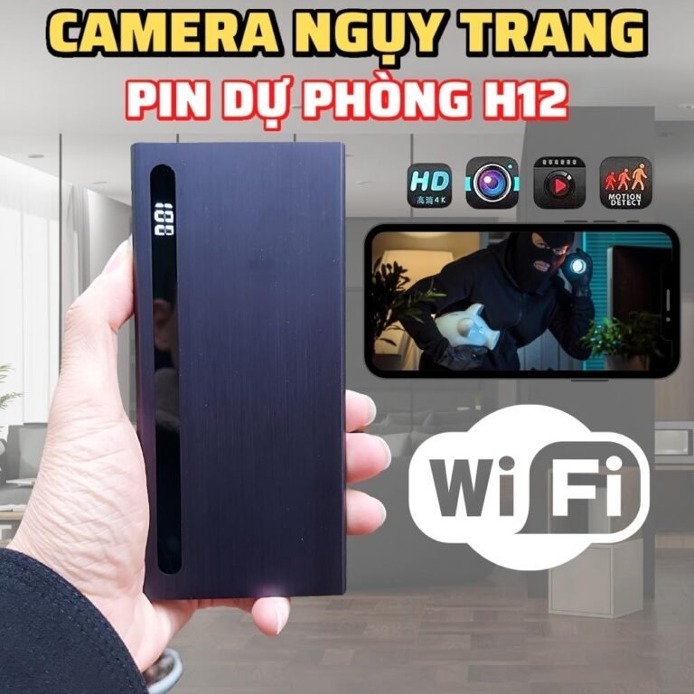 Camera an ninh mini dạng sạc dự phòng H12 4K WiFi – Giám sát an ninh bảo vệ nhà cửa ảnh sản phẩm số 19 Camera an ninh mini dạng sạc dự phòng H12 4K WiFi - Giám sát an ninh bảo vệ nhà cửa ảnh sản phẩm số 19