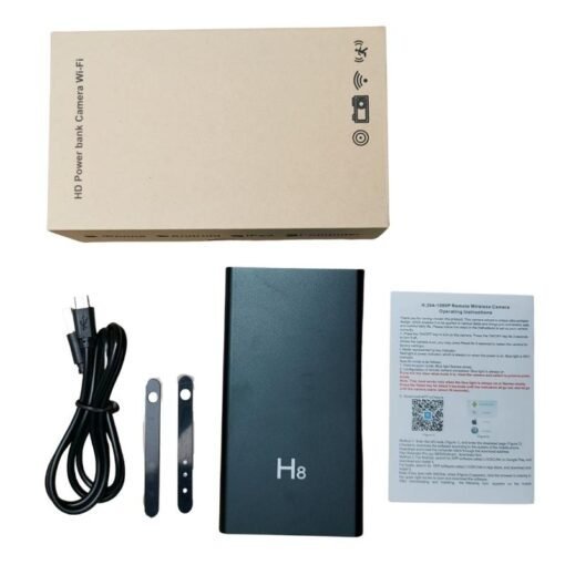 Camera an ninh mini dạng sạc dự phòng H8 4K WiFi – Bảo vệ gia đình quan sát từ xa ảnh sản phẩm số 40 Camera an ninh mini dạng sạc dự phòng H8 4K WiFi - Bảo vệ gia đình quan sát từ xa ảnh sản phẩm số 40