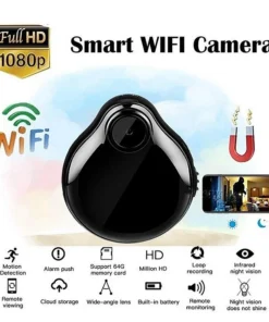 Camera an ninh mini H13 1080P không dây – Giám sát nhà cửa và bảo vệ tài sản ảnh sản phẩm số 3 Camera an ninh mini H13 1080P không dây - Giám sát nhà cửa và bảo vệ tài sản ảnh sản phẩm số 3