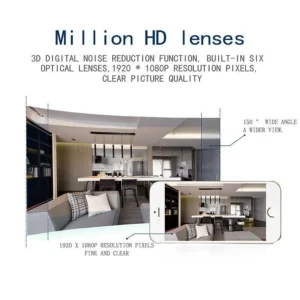 Camera an ninh mini H13 1080P không dây – Giám sát nhà cửa và bảo vệ tài sản ảnh sản phẩm số 14 Camera an ninh mini H13 1080P không dây - Giám sát nhà cửa và bảo vệ tài sản ảnh sản phẩm số 14
