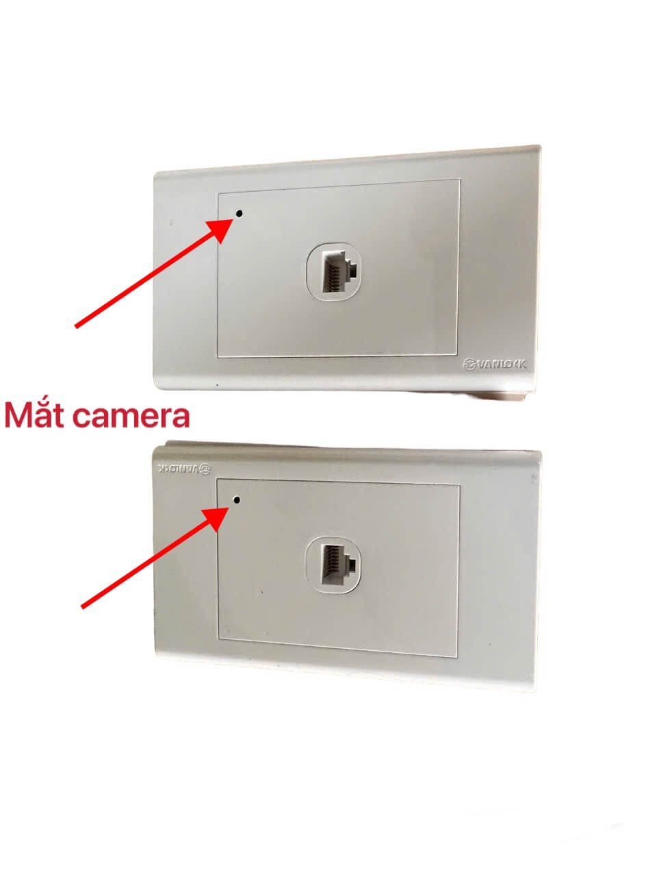 Camera an ninh mini dạng âm tường cổng LAN 4K WiFi - Giải pháp quan sát từ xa, an ninh gia đình hình ảnh sản phẩm