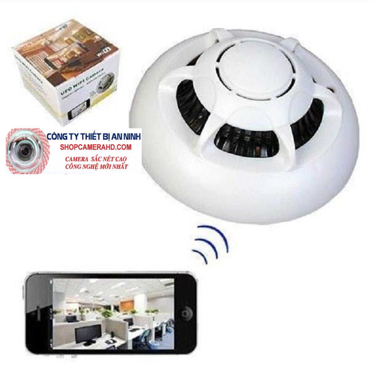 Camera an ninh mini dạng báo khói 4K WiFi - Thiết bị an ninh thông minh cho nhà cửa hình ảnh sản phẩm Camera an ninh mini dạng báo khói 4K WiFi - Thiết bị an ninh thông minh cho nhà cửa hình ảnh sản phẩm