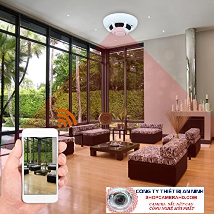 Camera an ninh mini dạng báo khói 4K WiFi - Thiết bị an ninh thông minh cho nhà cửa hình ảnh sản phẩm Camera an ninh mini dạng báo khói 4K WiFi - Thiết bị an ninh thông minh cho nhà cửa hình ảnh sản phẩm
