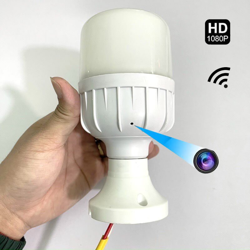 Camera an ninh mini dạng bóng đèn Rạng Đông 4K WiFi - An ninh gia đình, giám sát cửa hàng hình ảnh sản phẩm Camera an ninh mini dạng bóng đèn Rạng Đông 4K WiFi - An ninh gia đình, giám sát cửa hàng hình ảnh sản phẩm