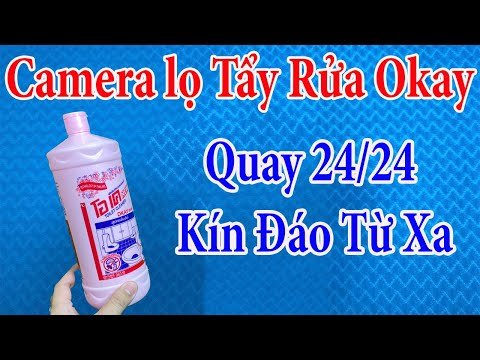 Camera an ninh mini dạng chai vệ sinh bồn cầu 4K WiFi - Bảo vệ gia đình, quan sát từ xa hình ảnh sản phẩm