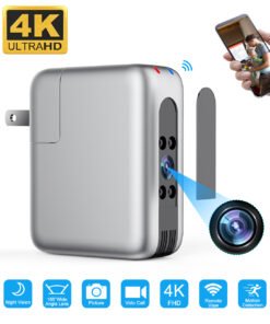 Camera an ninh mini dạng cốc sạc 4K WiFi - Thiết bị an ninh thông minh cho nhà cửa hình ảnh sản phẩm Camera an ninh mini dạng cốc sạc 4K WiFi - Thiết bị an ninh thông minh cho nhà cửa hình ảnh sản phẩm