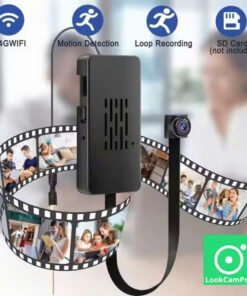 Camera an ninh mini dạng cúc áo V99Xs Pro 4K WiFi - An ninh gia đình, giám sát cửa hàng hình ảnh sản phẩm