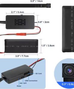 Camera an ninh mini dạng cúc áo V99Xs Pro 4K WiFi - An ninh gia đình, giám sát cửa hàng hình ảnh sản phẩm