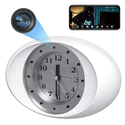 Camera an ninh mini dạng đồng hồ để bàn 4K WiFi - Bảo vệ gia đình, quan sát từ xa hình ảnh sản phẩm Camera an ninh mini dạng đồng hồ để bàn 4K WiFi - Bảo vệ gia đình, quan sát từ xa hình ảnh sản phẩm