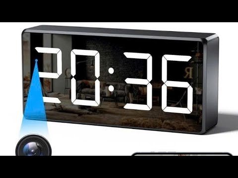 Camera an ninh mini dạng đồng hồ để bàn 4K WiFi - Giám sát an ninh, bảo vệ nhà cửa hình ảnh sản phẩm Camera an ninh mini dạng đồng hồ để bàn 4K WiFi - Giám sát an ninh, bảo vệ nhà cửa hình ảnh sản phẩm