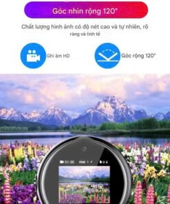 Camera an ninh mini dạng đồng hồ đeo tay 1080P WiFi - An ninh gia đình, giám sát cửa hàng hình ảnh sản phẩm