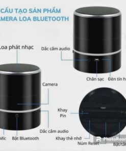 Camera an ninh mini dạng loa Bluetooth 1080P không dây - Thiết bị an ninh thông minh cho nhà cửa hình ảnh sản phẩm Camera an ninh mini dạng loa Bluetooth 1080P không dây - Thiết bị an ninh thông minh cho nhà cửa hình ảnh sản phẩm