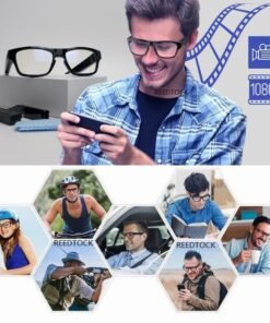 Camera an ninh mini dạng mắt kính V16 1080P WiFi - Bảo vệ an ninh nhà cửa, giám sát cửa hàng hình ảnh sản phẩm