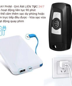 Camera an ninh mini dạng móc khóa ô tô 4K WiFi - Thiết bị an ninh thông minh cho nhà cửa hình ảnh sản phẩm