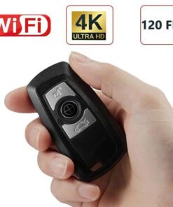 Camera an ninh mini dạng móc khóa ô tô 4K WiFi - Thiết bị an ninh thông minh cho nhà cửa hình ảnh sản phẩm