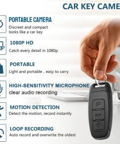 Camera an ninh mini dạng móc khóa S830 1080P WiFi - Giám sát an ninh, bảo vệ nhà cửa hình ảnh sản phẩm