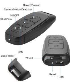 Camera an ninh mini dạng móc khóa S830 1080P WiFi - Giám sát an ninh, bảo vệ nhà cửa hình ảnh sản phẩm