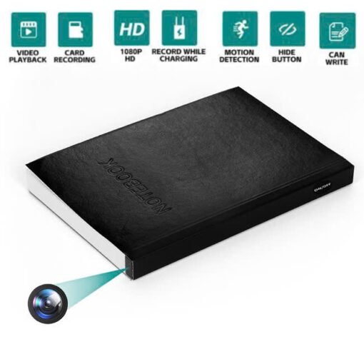 Camera an ninh mini dạng quyển sổ 1080P WiFi - An ninh gia đình, giám sát cửa hàng hình ảnh sản phẩm