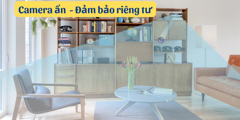 Camera an ninh mini dạng quyển sổ 1080P WiFi - An ninh gia đình, giám sát cửa hàng hình ảnh sản phẩm