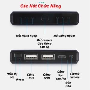 Camera an ninh mini dạng sạc dự phòng H12 4K WiFi - Giám sát an ninh, bảo vệ nhà cửa hình ảnh sản phẩm Camera an ninh mini dạng sạc dự phòng H12 4K WiFi - Giám sát an ninh, bảo vệ nhà cửa hình ảnh sản phẩm