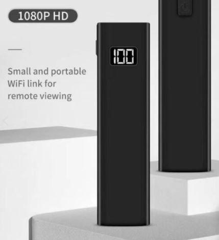 Camera an ninh mini dạng sạc dự phòng H9 4K WiFi - Thiết bị an ninh thông minh cho nhà cửa hình ảnh sản phẩm