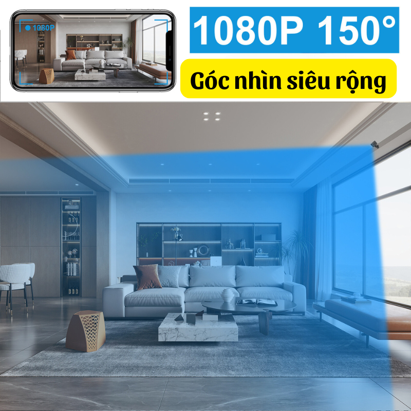 Camera an ninh mini dạng wifi mini 2K WiFi - Giám sát an ninh, bảo vệ nhà cửa hình ảnh sản phẩm