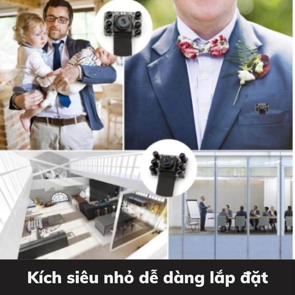 Camera an ninh mini V99Plus 4K WiFi - Giải pháp quan sát từ xa, an ninh gia đình hình ảnh sản phẩm
