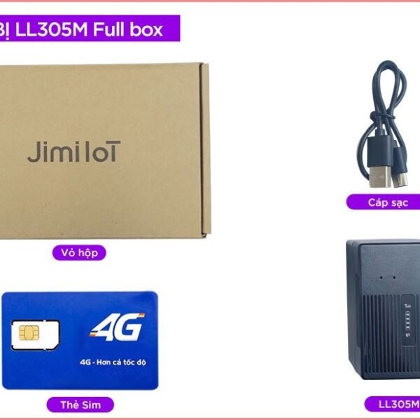 Thiet Bi Dinh Vi Mini Gps Ll305M Kem Sim 4G 1