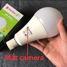 Camera Tich Hop Bong Den Wifi 4K  Quan Sat Trong Nha Qua Dien Thoai 5