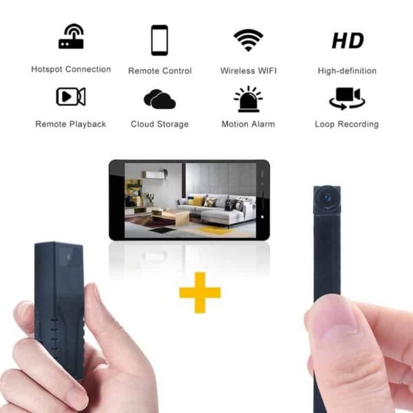 Camera WiFi DVR Full HD góc rộng 150 độ