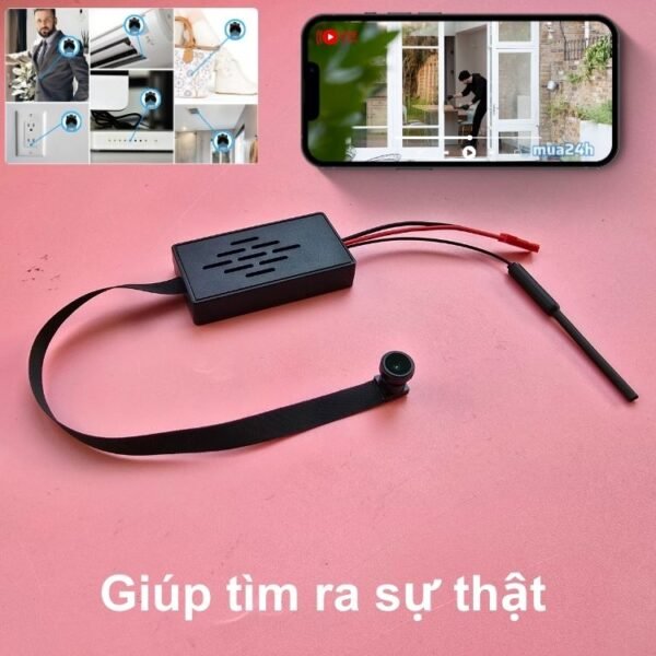 Camera Mini Nhỏ Gọn HQV99 Plus WiFi 4K – Quan Sát Tài Sản Có Thông Báo – ảnh sản phẩm 4