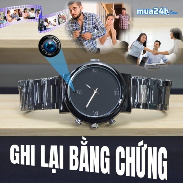 Đồng Hồ Đeo Tay Tích Hợp Camera S53 1080P – Ghi Hình Cá Nhân Có Thông Báo – ảnh sản phẩm 3