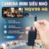 Camera Mini Nhỏ Gọn HQV99 4G 4K – Quan Sát Tài Sản Có Thông Báo – ảnh sản phẩm 1