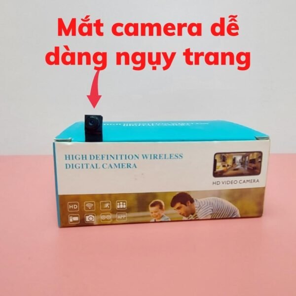 Camera Mini Nhỏ Gọn HQV99 4G 4K – Quan Sát Tài Sản Có Thông Báo – ảnh sản phẩm 3