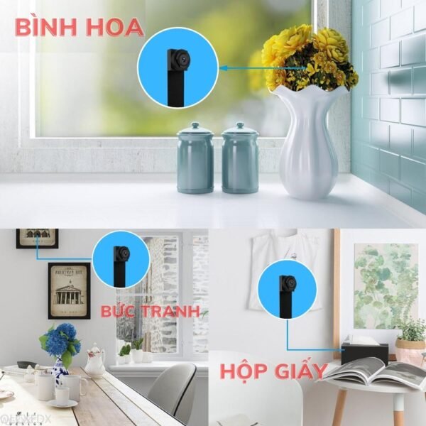 Camera Mini Nhỏ Gọn HQV99 4G 4K – Quan Sát Tài Sản Có Thông Báo – ảnh sản phẩm 6