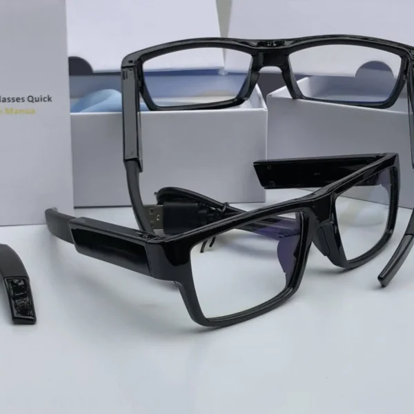 Mắt Kính Tích Hợp Camera HQS 1080P – Ghi Hình Cá Nhân Có Thông Báo – ảnh sản phẩm 1