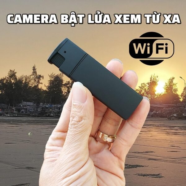 Thiết Bị Dạng Bật Lửa Tích Hợp Camera Q9 Pro WiFi 4K – Ghi Hình Cá Nhân Có Thông Báo – ảnh sản phẩm 1