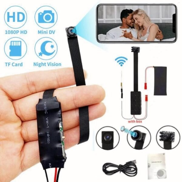 Camera Mini Nhỏ Gọn V99 4K – Quan Sát Tài Sản Có Thông Báo – ảnh sản phẩm 3