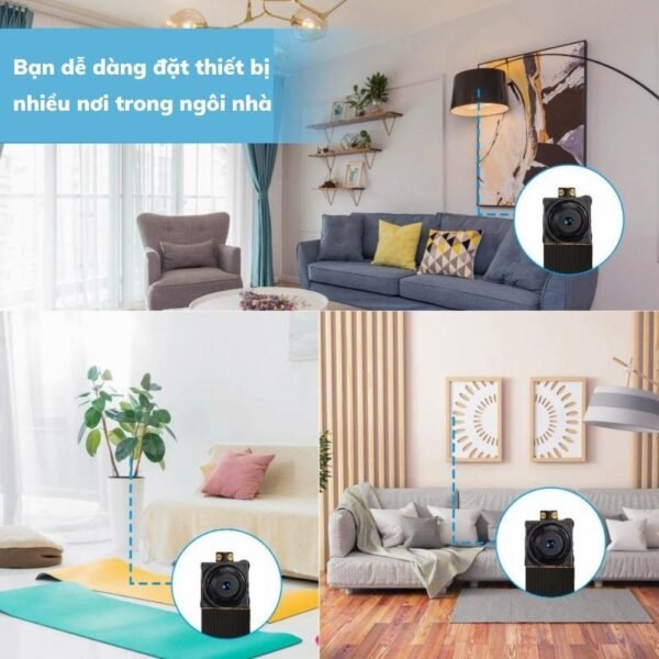 Camera Mini Nhỏ Gọn V99 4K – Quan Sát Tài Sản Có Thông Báo – ảnh sản phẩm 4