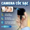 Cốc Sạc Tích Hợp Camera WiFi 4K – Quan Sát Tài Sản Có Thông Báo – ảnh sản phẩm 1