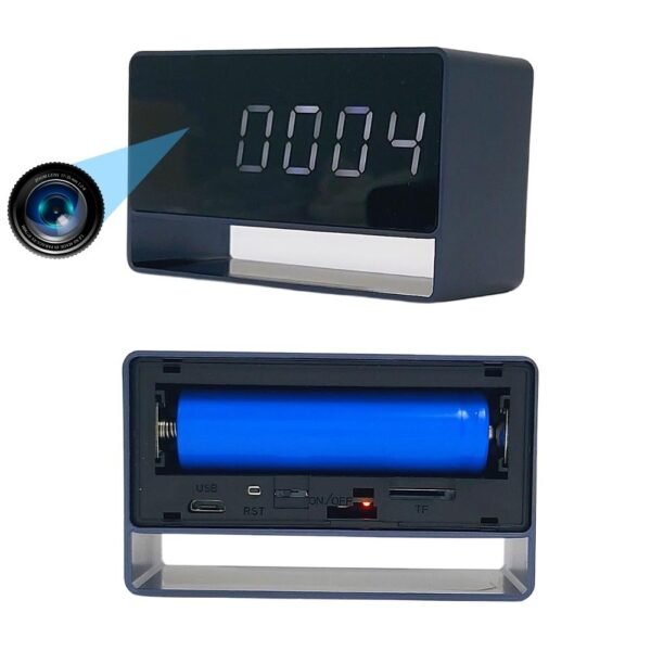 Đồng Hồ Để Bàn Tích Hợp Camera T8 WiFi 4K – Quan Sát Tài Sản Có Thông Báo – ảnh sản phẩm 5