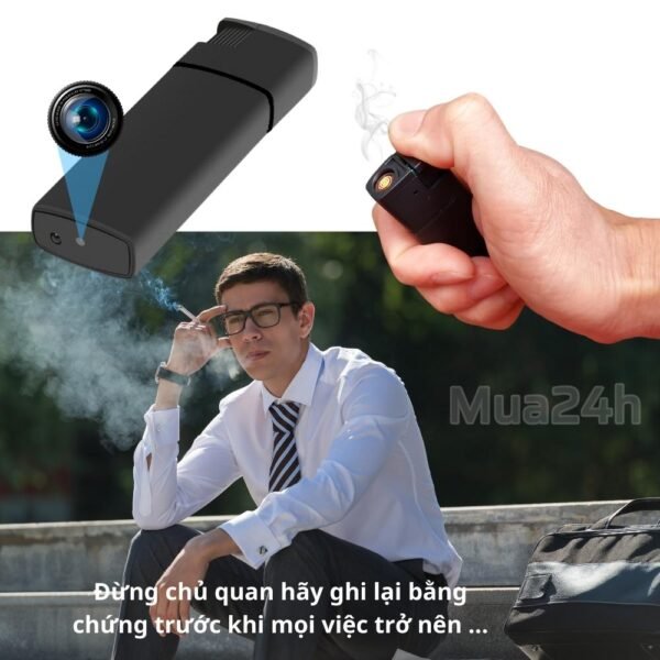 Thiết Bị Dạng Bật Lửa Tích Hợp Camera Q9 Pro WiFi 4K – Ghi Hình Cá Nhân Có Thông Báo – ảnh sản phẩm 3
