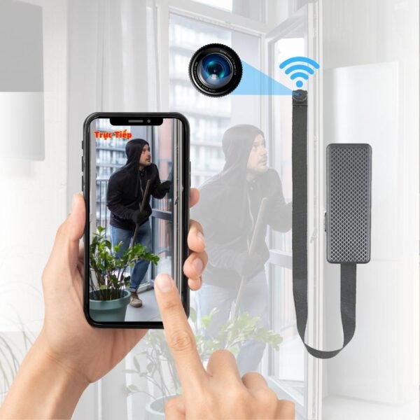 Camera Mini Nhỏ Gọn HQS99 4K – Quan Sát Tài Sản Có Thông Báo – ảnh sản phẩm 4