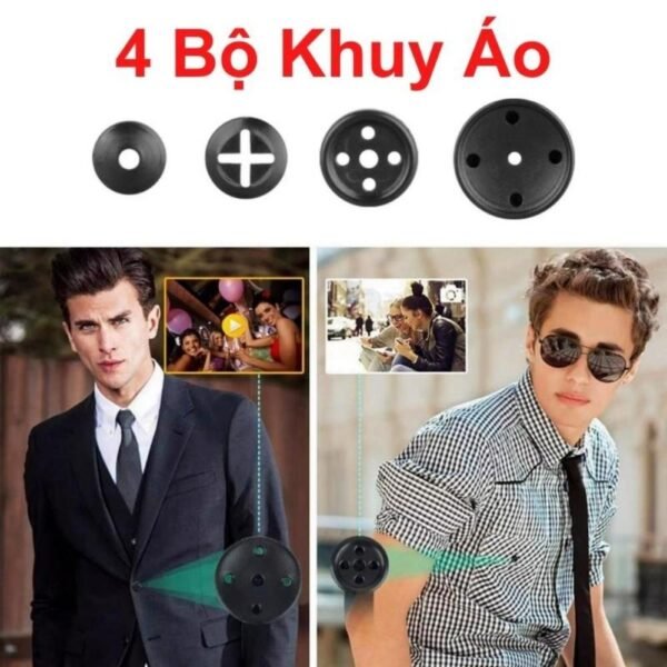 Camera Mini Nhỏ Gọn HQS99 4K – Quan Sát Tài Sản Có Thông Báo – ảnh sản phẩm 6