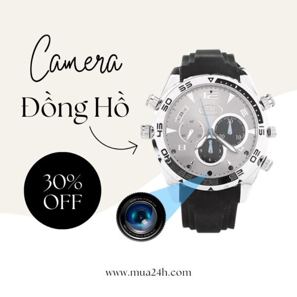 Đồng Hồ Đeo Tay Tích Hợp Camera S12 1080P – Ghi Hình Cá Nhân Có Thông Báo – ảnh sản phẩm 3